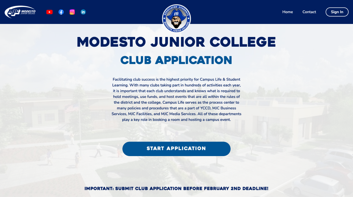 Club Website