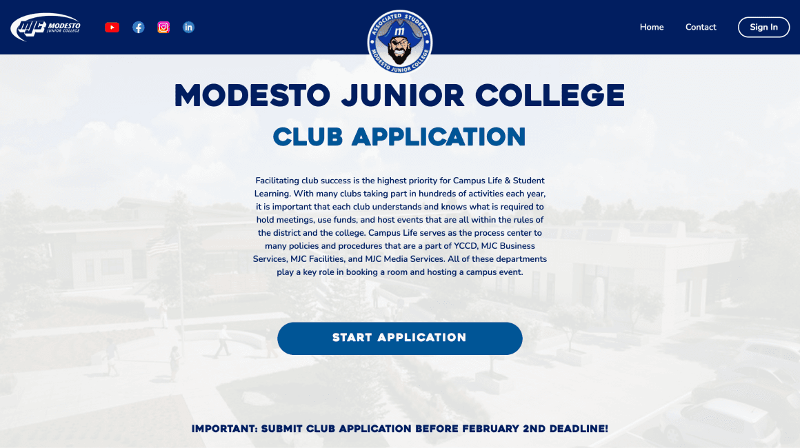Club Website